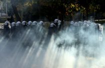 APTOPIX Albania Protests