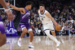 Grizzlies Jazz Basketball
