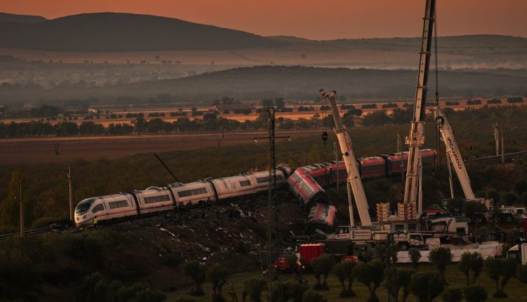 APTOPIX Spain Train Crash