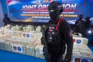 Indonesia Ketamine Seized