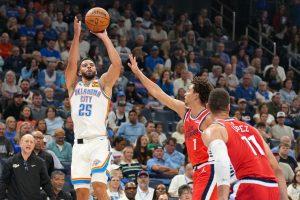 Clippers Thunder Basketball