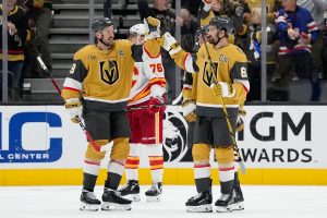 Flames Golden Knights Hockey