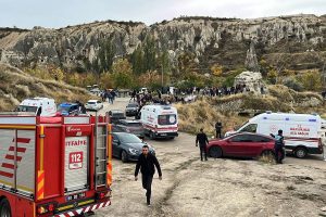 Turkey Cappadocia Collapse