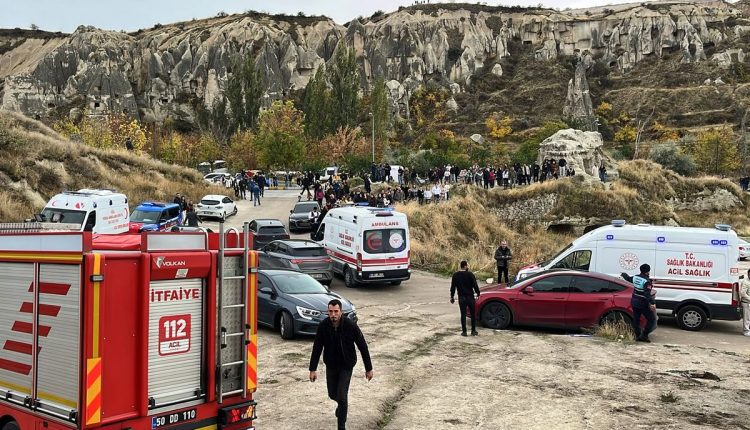 Turkey Cappadocia Collapse