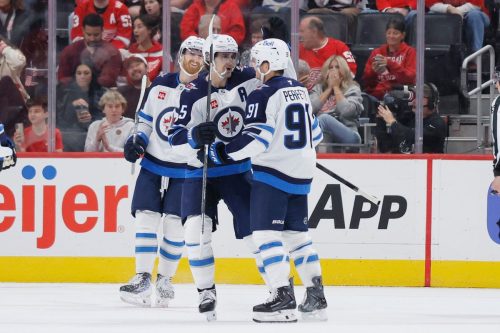 Jets Red Wings Hockey