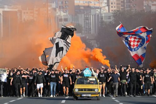 Croatia Hooligans Soccer