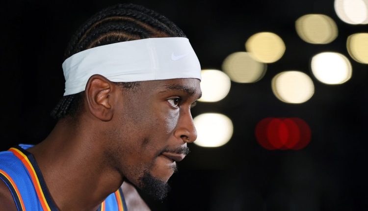 Thunder Media Day Basketball