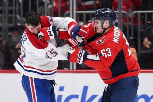 Canadiens Capitals Hockey