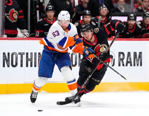 Islanders Senators Hockey