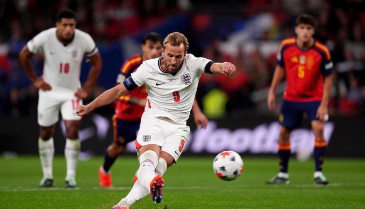 England Spain Nations League Soccer