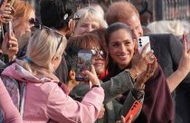 APTOPIX Britain Harry and Meghan
