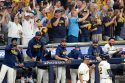 NLCS Dodgers Brewers Baseball