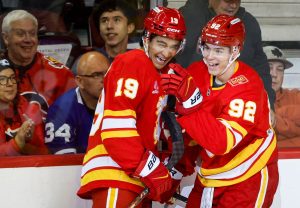 Maple Leafs Flames Hockey
