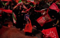 Israel awaits final election results and other top photos from the Middle East
