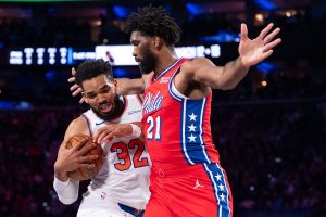 Knicks 76ers Basketball