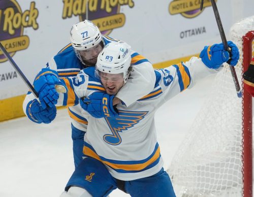 Blues Senators Hockey