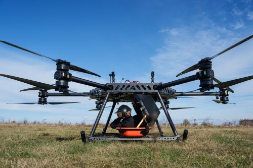 Russia Ukraine War Evacuation Drone