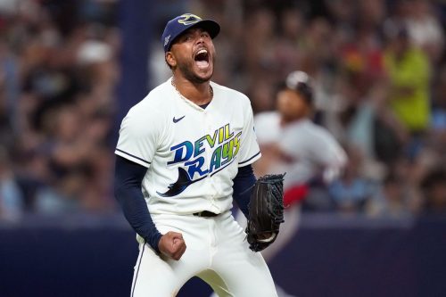 APTOPIX ALCS Guardians Rays Baseball