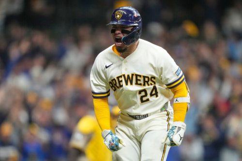 APTOPIX Padres Brewers Baseball