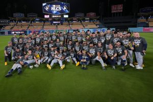 NLCS Brewers Dodgers Baseball