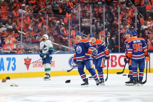 Canucks Oilers Hockey