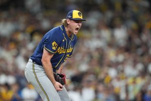 APTOPIX NLDS Brewers Padres Baseball