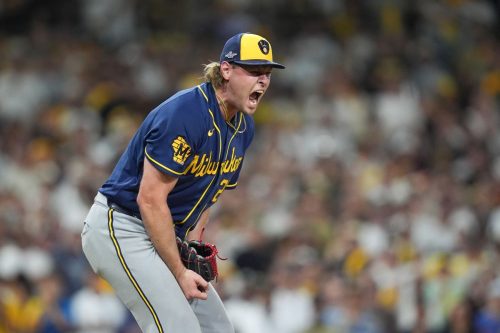 APTOPIX NLDS Brewers Padres Baseball