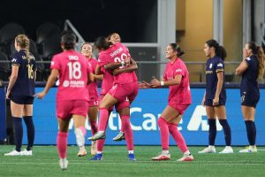 NWSL Courage Reign Soccer