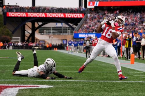 APTOPIX Raiders Patriots Football