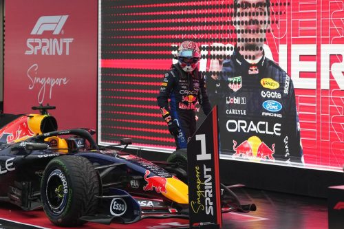 Singapore F1 GP Auto Racing
