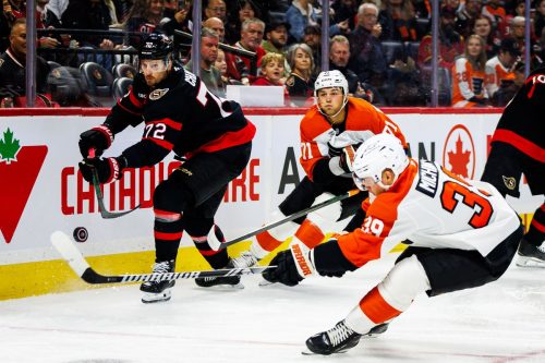 Flyers Senators Hockey