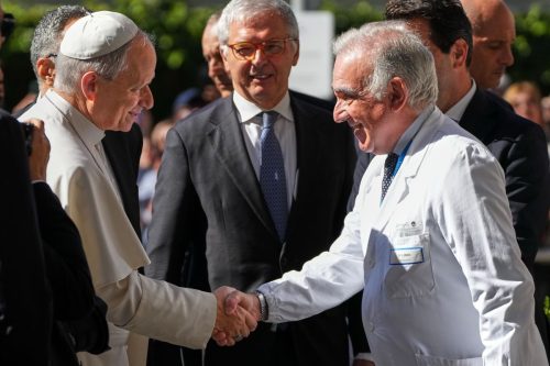 APTOPIX Vatican Pope Surgery