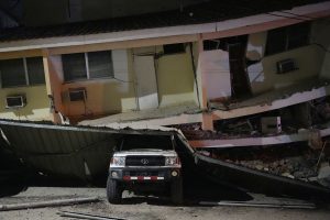 APTOPIX Panama Earthquake