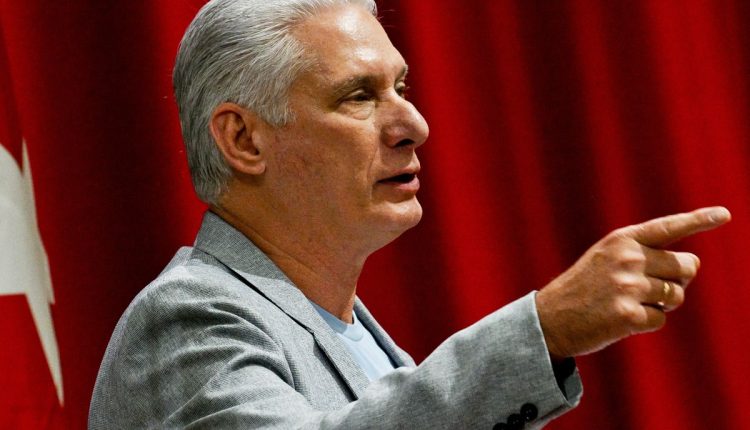 Cuban President Díaz Canel