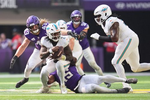 APTOPIX Dolphins Vikings Football