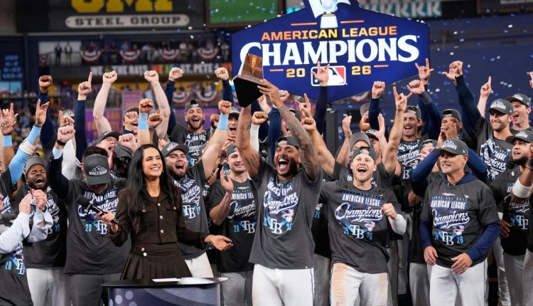 APTOPIX ALCS Guardians Rays Baseball