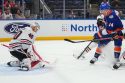 Blackhawks Islanders Hockey