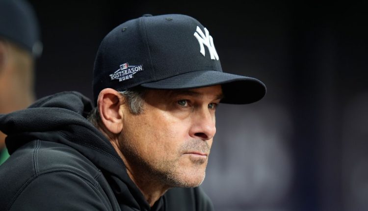 ALDS Yankees Rays Baseball