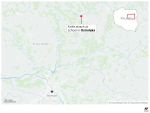Poland-School-Attack-Map
