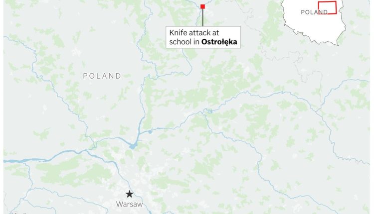 Poland-School-Attack-Map