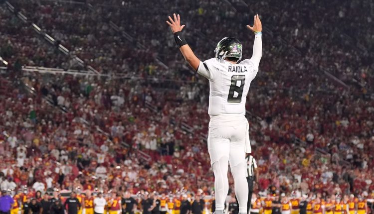 APTOPIX Oregon USC Football