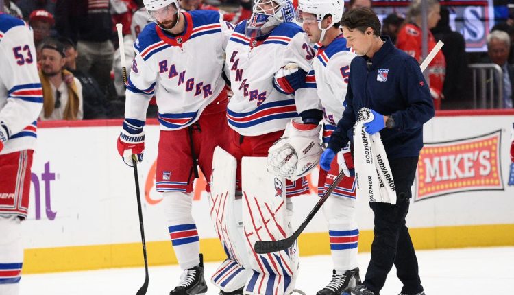 Rangers Capitals Hockey