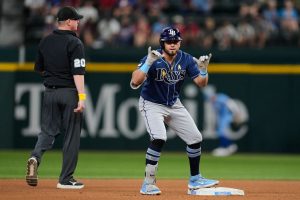 Rays Rangers Baseball