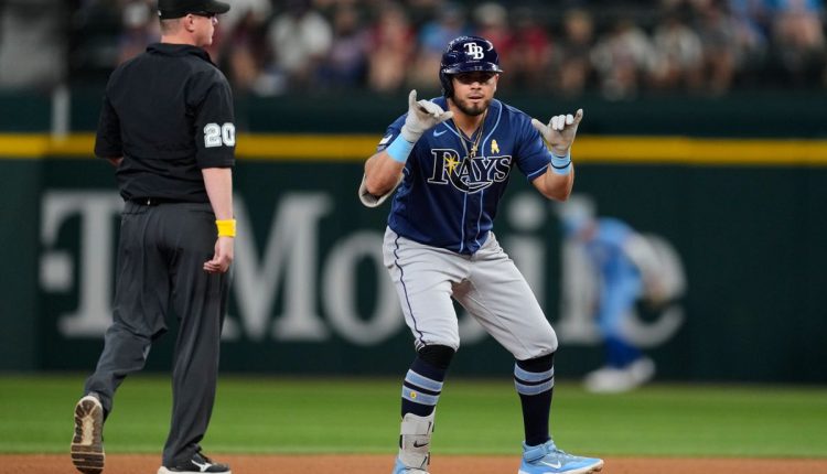 Rays Rangers Baseball