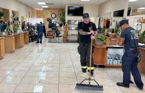 Flooded salon—CCF photo