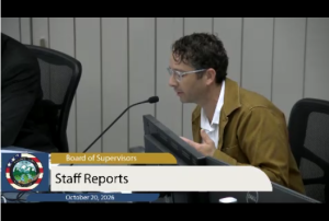 Anaiah Kirk poses questions to PG&E