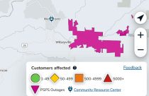 PG&E customers in the Wilseyville area of Calaveras County still under a PSPS—PG&E map