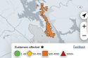 Power outage in Tuolumne and Mariposa County—PG&E map