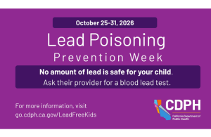 Tuolumne County Urges Lead Testing For Children