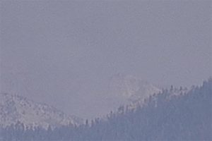 Smoke-filled skies over Emigrant Wilderness—PGE live camera of Piute Fire